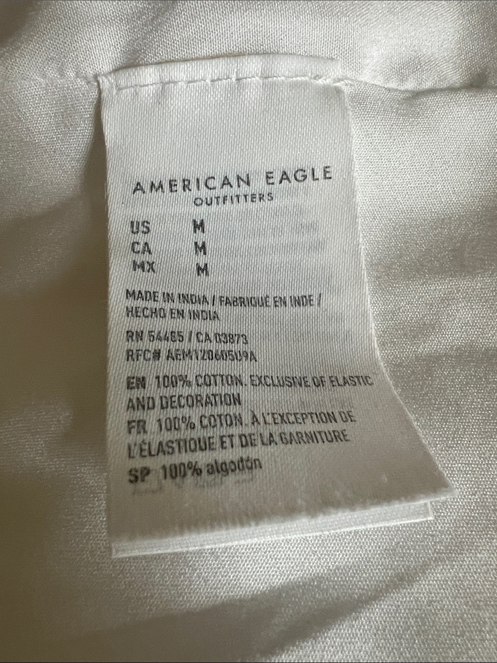 American Eagle Outfitters White Smocked Tiered Maxi Dress - Picture 4 of 4